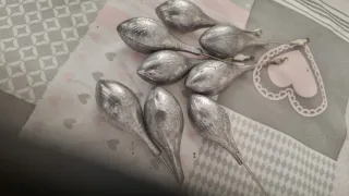 Lotes 10Plomos de pesca portugueses 100 ,110 ,120