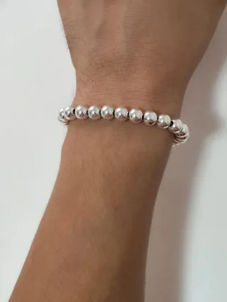Pulsera de Plata 925 de 18/20cm / Bolas