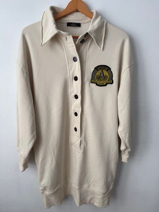 Vestido polo beige Twinset Actitude