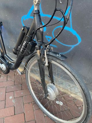 Bicicleta Eléctrica Paseo Negra