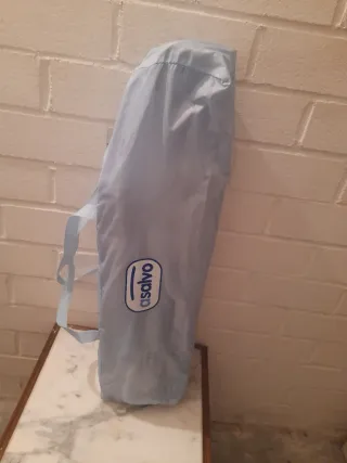 Cuna de viaje Asalvo completa. Poco uso.