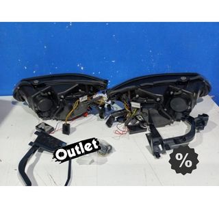 BA FAROS XENON BMW SERIE 5 E60 05-07 OJOS ANGEL CCFL FONDO N