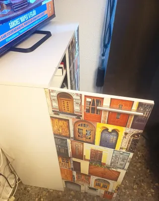 Zapatero/Aparador Vintage Puertas del Mundo