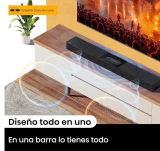 Barra de Sonido Hisense 2.1 240W Negra
