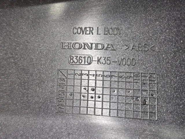 Carenado Izquierdo Honda PCX 125 2016