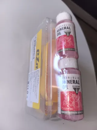 Kit purga frenos bici Shimano Tektro