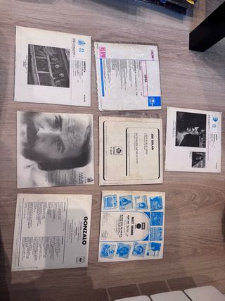 Lote Vinilos Singles Internacionales y Nacionales