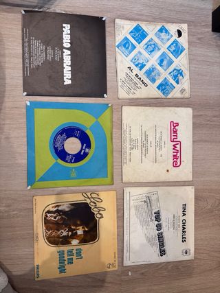 Lote Vinilos Singles Internacionales y Nacionales