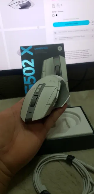 Raton Logitech G502 X Lightspeed