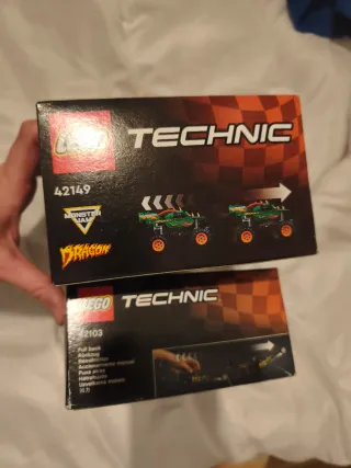 Lego Technic 42149 + 42103 chiusi