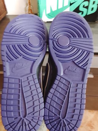 Nike Dunk Low SB Morado Blanco