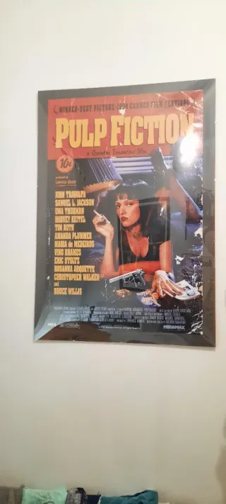 Póster Película Pulp Fiction Cannes 1994