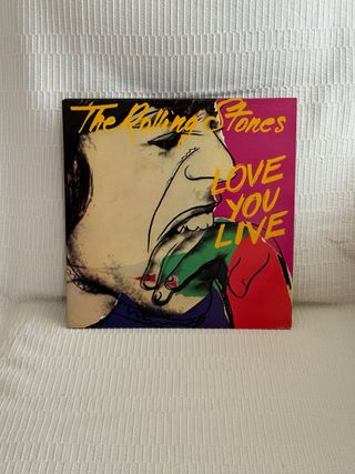 Rolling Stones Love You Live. Vinilo lp