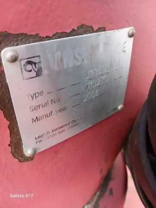 Grúa Jonsered 1140 Z