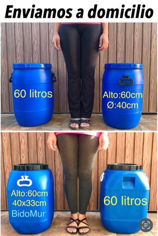 Bidón 65L con o sin grifo