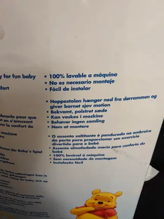 Saltador de puerta para bebé