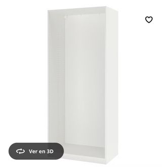 Cuerpo Armario Blanco Ikea 100x58x236