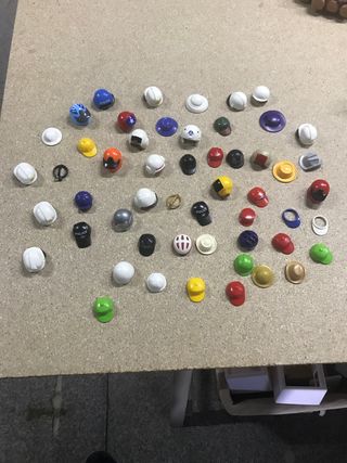 Lote de Cascos Playmobil