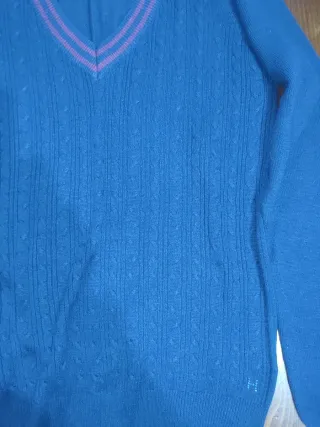 Maglione Silvian Heach V-neck blu scuro