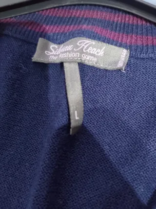 Maglione Silvian Heach V-neck blu scuro