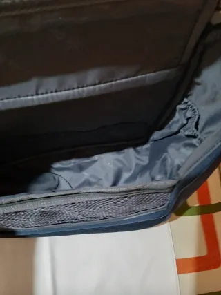 Bolso de viaje DAVID JONES azul y negro