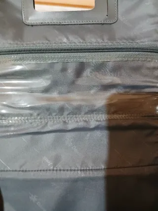 Bolso de viaje DAVID JONES azul y negro