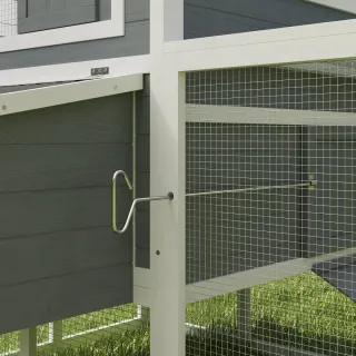 Gallinero Madera con Perchas y Nidos