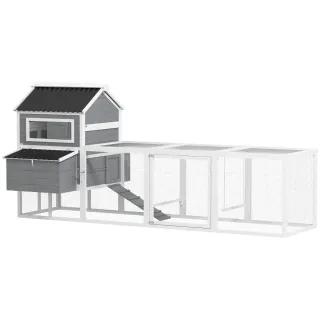 Gallinero Madera con Perchas y Nidos