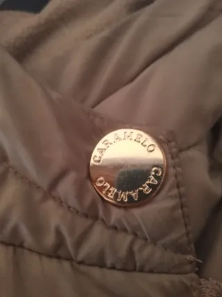 Chaqueta Caramelo Mujer Talla S Beige