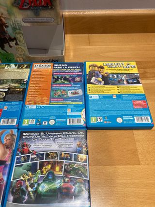Pack Wii U: Zelda, Just Dance 14, Lego Marvel...