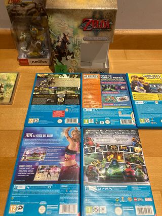 Pack Wii U: Zelda, Just Dance 14, Lego Marvel...