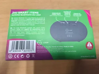 Altavoz Bluetooth Ziu Loop 5W Gris