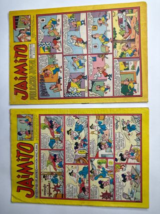 Lote 7 unidades Comic Jaimito 1966/68/69.