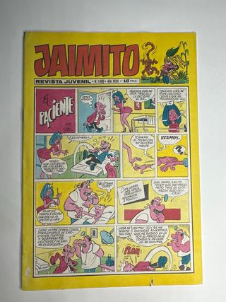 Lote 7 unidades Comic Jaimito 1966/68/69.