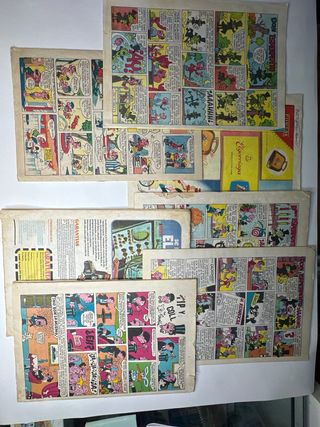 Lote 7 unidades Comic Jaimito 1966/68/69.