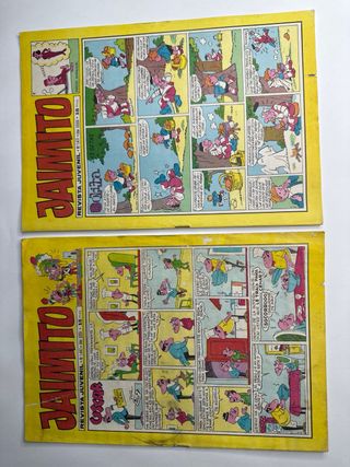 Lote 7 unidades Comic Jaimito 1966/68/69.