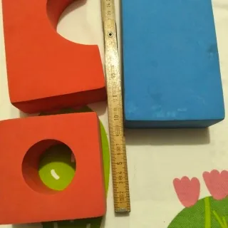 Sacca giochi costruzioni colorati