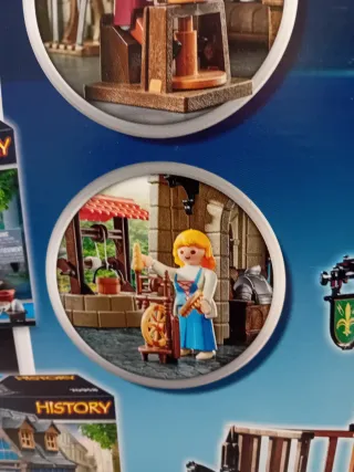 Playmobil History Castillo museo Precintado