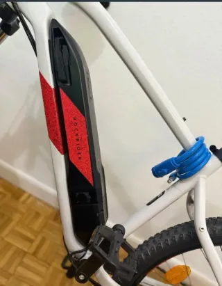 Bicicleta Eléctrica MTB Blanca 27.5 Talla L