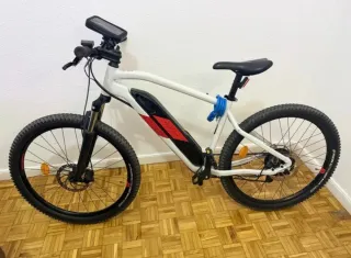 Bicicleta Eléctrica MTB Blanca 27.5 Talla L