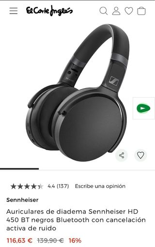 Cascos Inalámbricos Sennheiser
