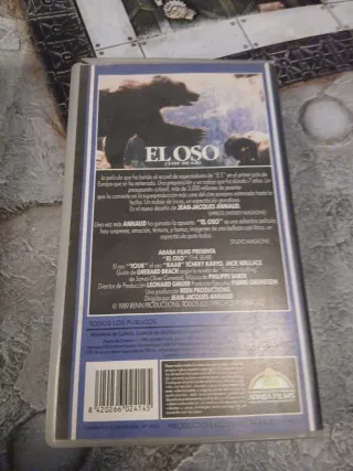 2 VHS: Men In Black y El Oso