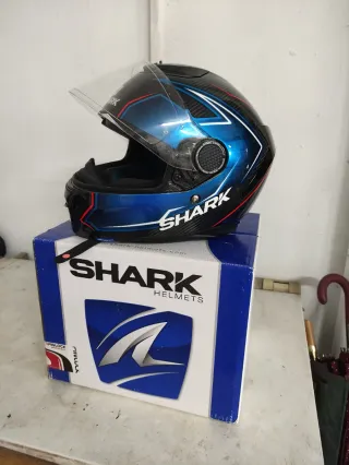 Casco moto, SHARK CARBON SKIN, talla L