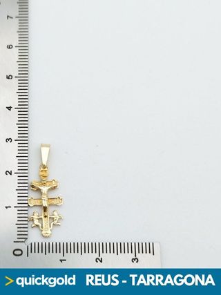 035-03-00743 CRUZ ORO 18K CARAVACA
