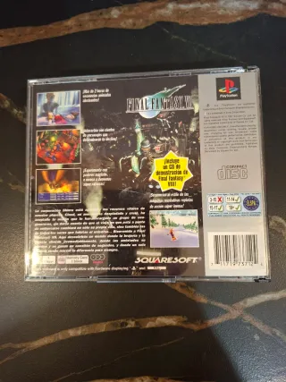 Final Fantasy VII PSone + Demo FF VIII Pal español