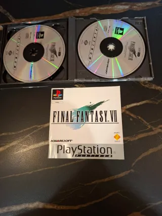 Final Fantasy VII PSone + Demo FF VIII Pal español