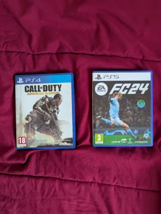 FC 24 y Call of Duty Advanced Warfare