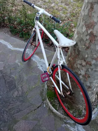 Bici da velocità 26 bianca