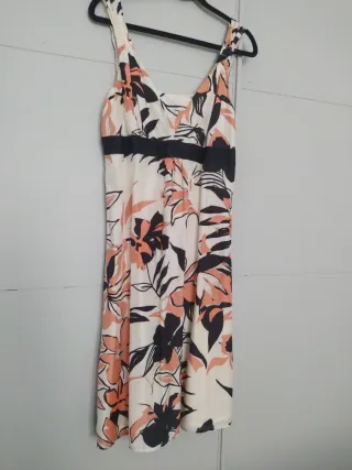 Vestido de verano estampado floral Caroll talla 40