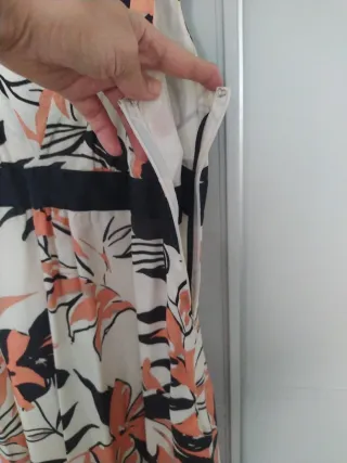 Vestido de verano estampado floral Caroll talla 40